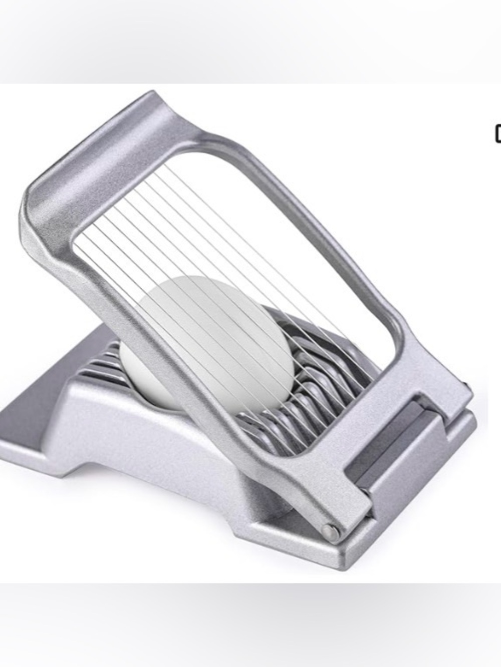 Egg Slicer Stainless Steel Wire, Multipurpose Heavy Duty Aluminium NEW